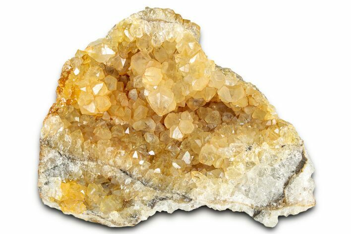 Sparkling Turkish Citrine Crystal Cluster - New Find! #336940